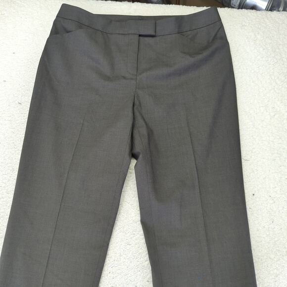 Lafayette 148 Slim Trouser Dress Pants Womens 8 Wool Stretch Career Professional - Picture 3 of 9